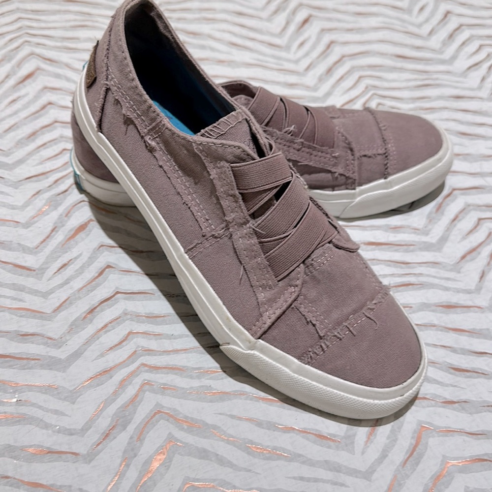 Blowfish comfy slip ons.